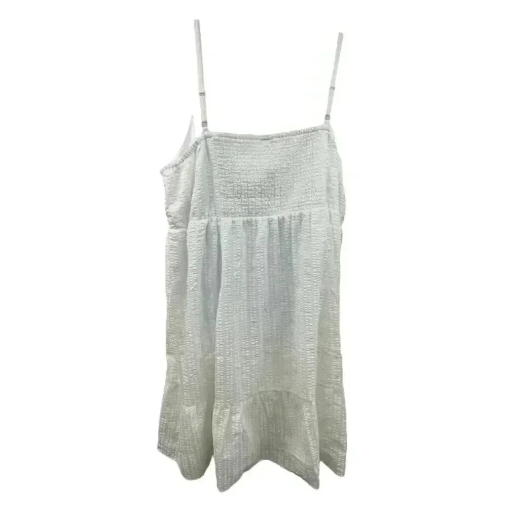 TORRID Sundress Midi Dress Boho Spaghetti Strap White 6X Summer Dress NWT - Picture 2 of 5